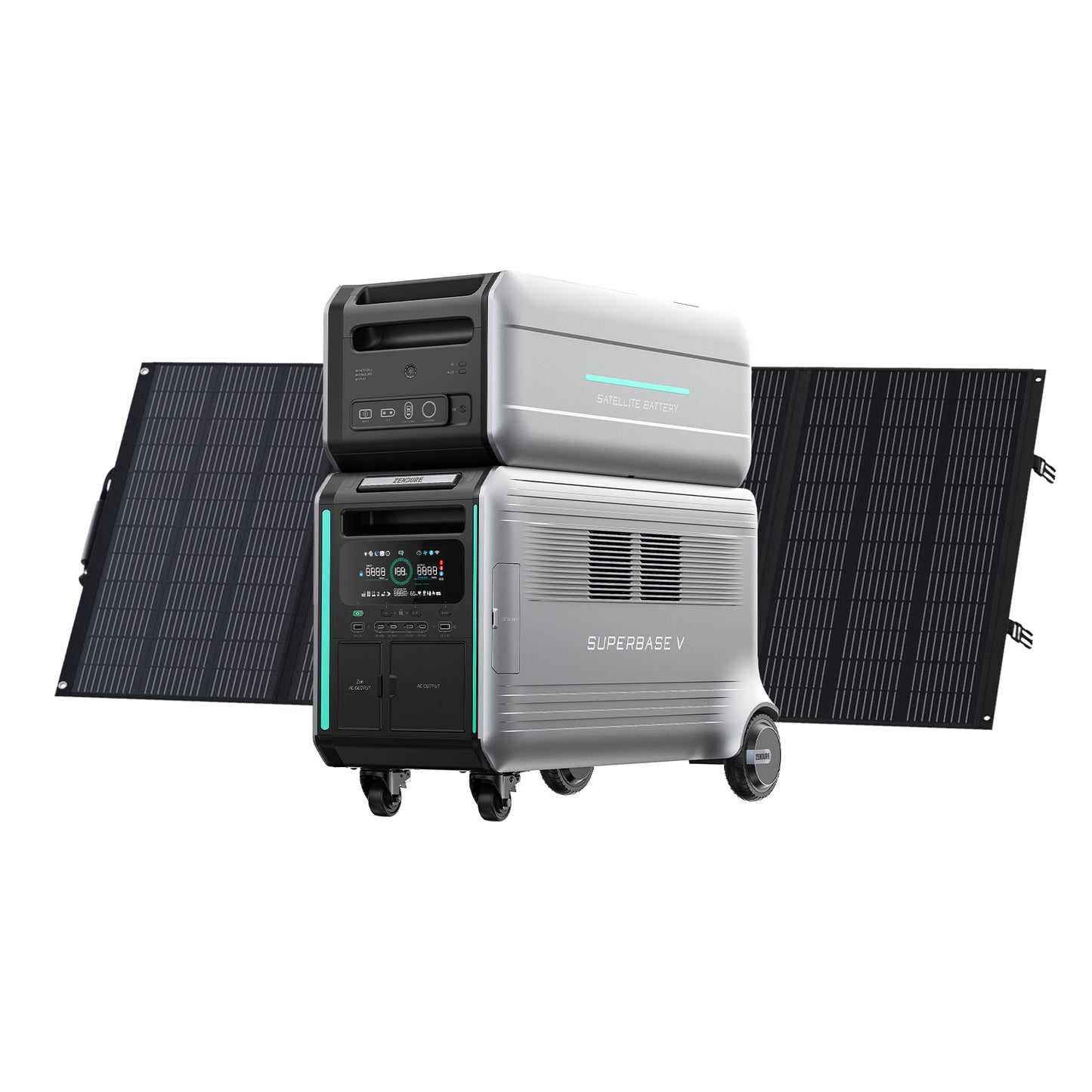 ZENDURE SuperBase V6400 + B6400 + 400W Panel
