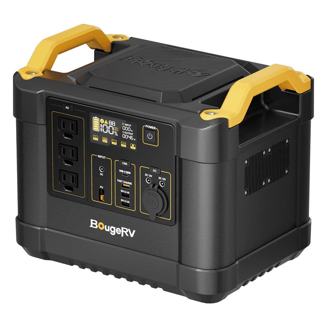 BougeRV NCM 1100Wh Portable Power Station