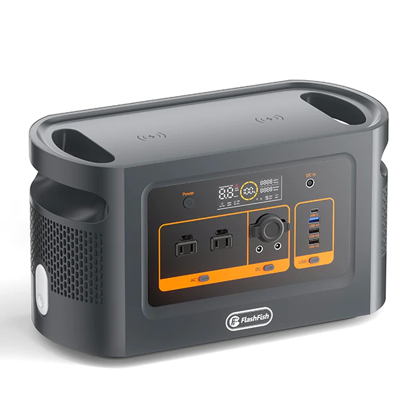 FlashFish QE02D UPS Portable Power Station | 1200W 1008Wh