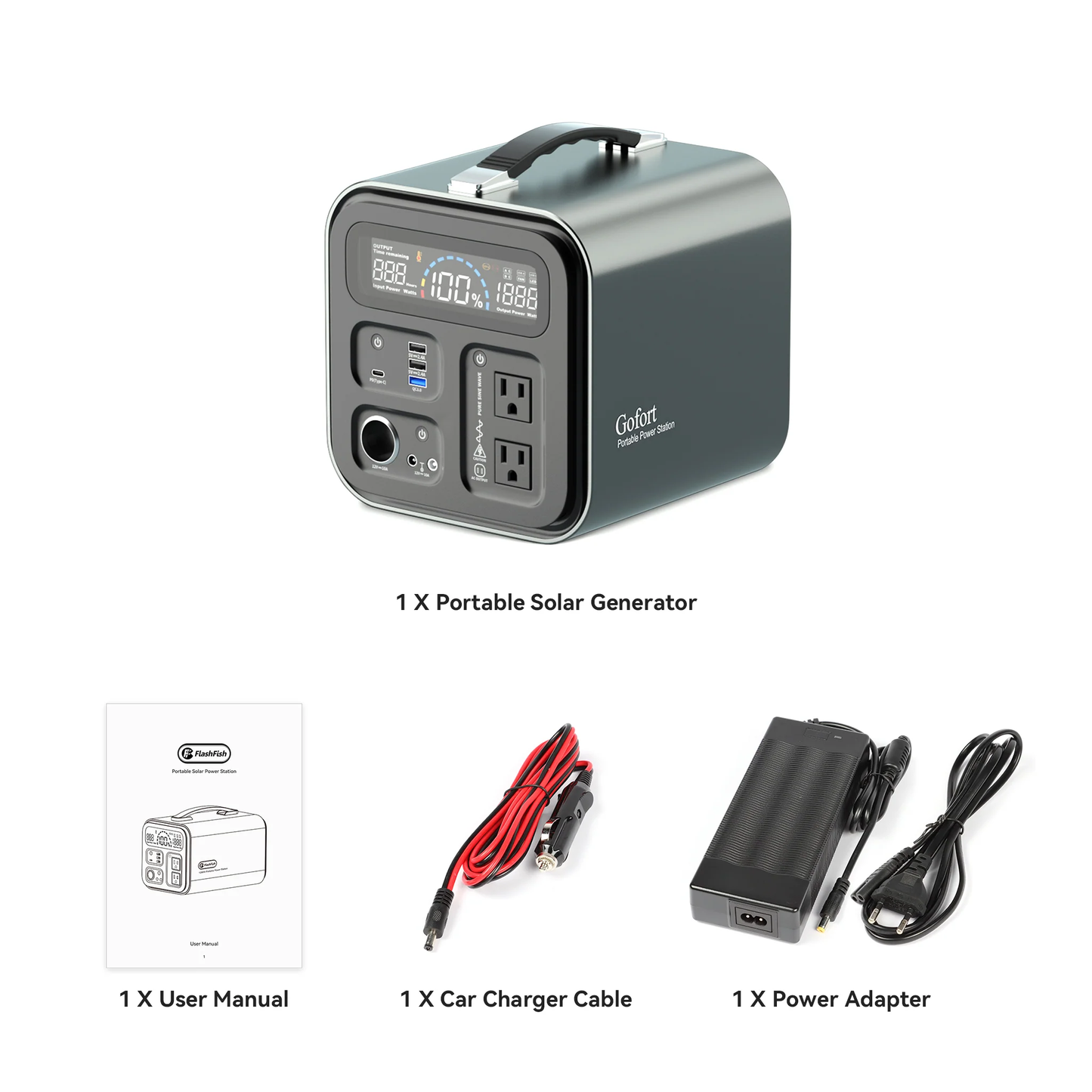 Gofort 600W Portable Power Station