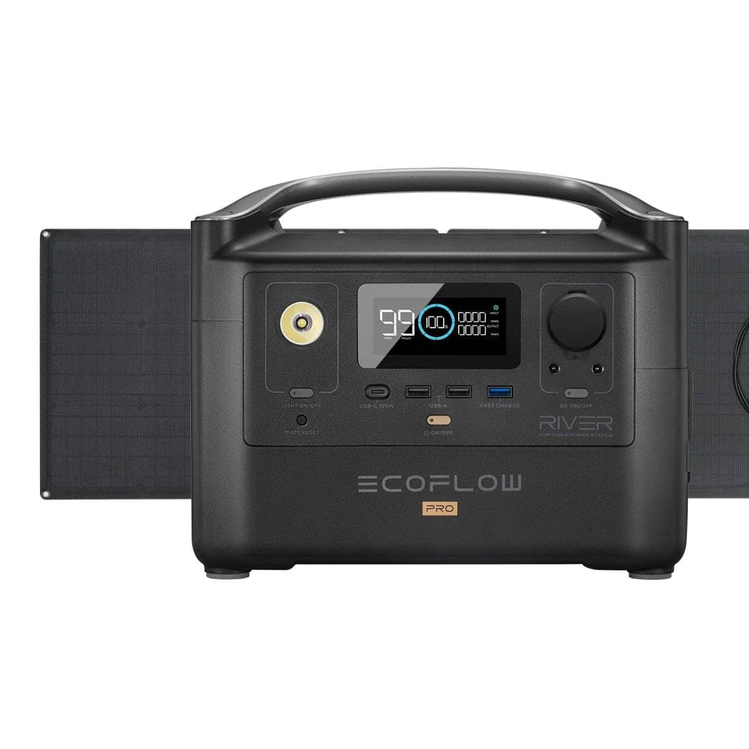 EcoFlow RIVER Pro Solar Generator (PV160W)
