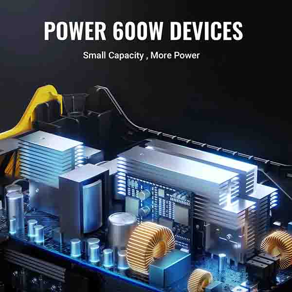 BougeRV 286Wh Flash300 600W Portable Power Station