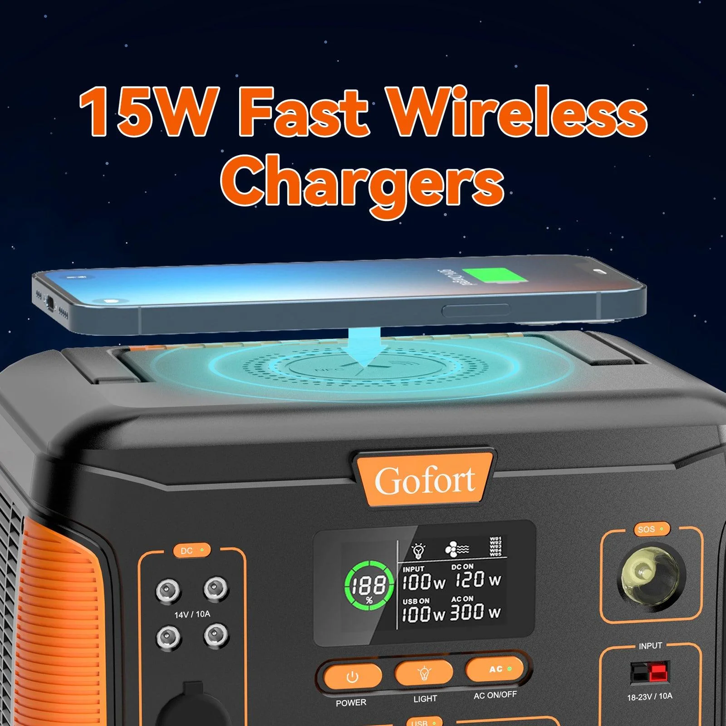 Gofort J1000Plus Portable Power Station | 1000W 932Wh