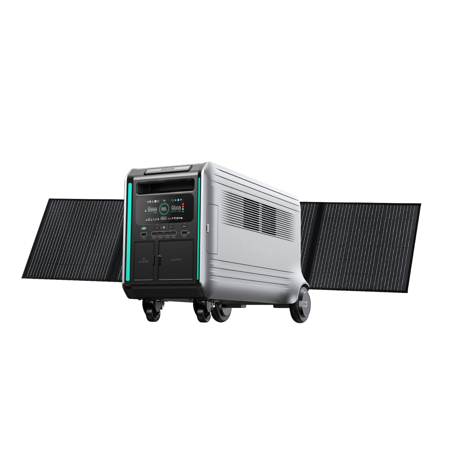ZENDURE SuperBase V6400 + 200W Solar Panel
