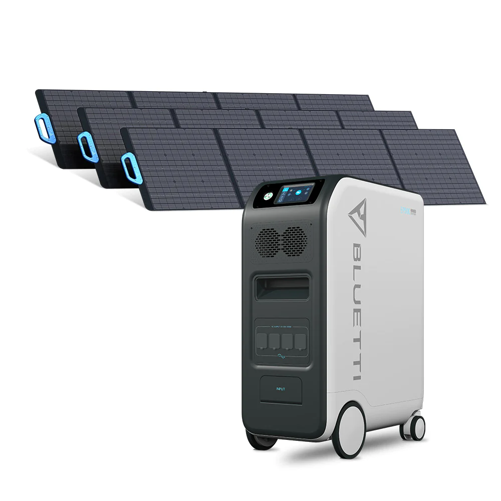 BLUETTI EP500 + 3*PV200 | Solar Generator | 2,000W 5100Wh