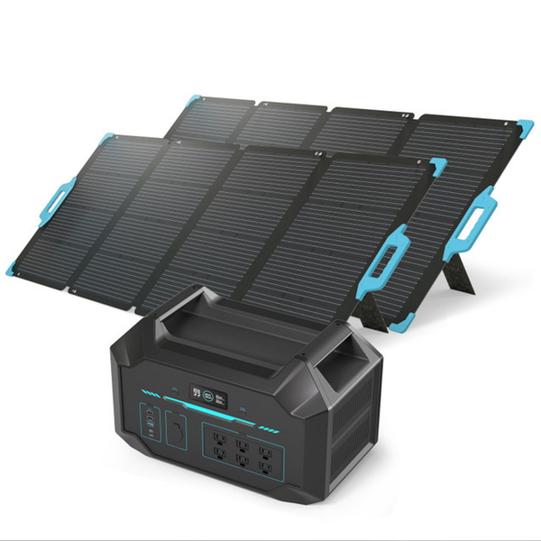 Renogy Portable Power Station 1000 with 2 pcs 220W Solar Panel