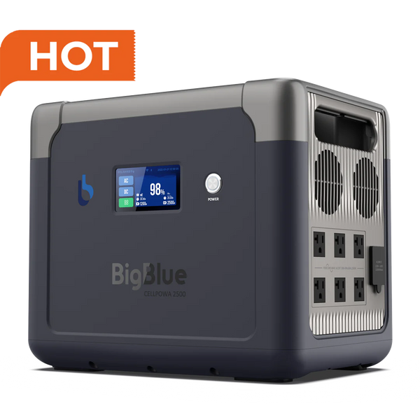 BigBlue CellPowa 2500 Portable Power Station