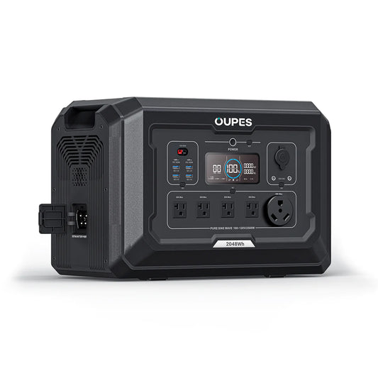 OUPES MEGA 2 Power Station | 2500W, 2048Wh, Fast Charge